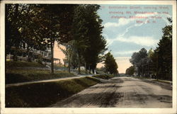 Bethlehem Street Looking West New Hampshire Postcard Postcard