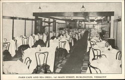 Park Cafe and Sea Grill Burlington, VT Postcard Postcard