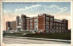 Central High School Minneapolis, MN Postcard Postcard