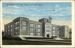 Creston Junior High School Postcard