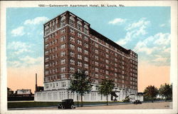 Gatesworth Apartment Hotel Postcard