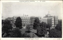 Missouri Baptist Hospital St. Louis, MO Postcard Postcard