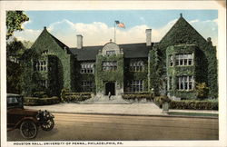 Houston Hall, University of Penna Philadelphia, PA Postcard Postcard