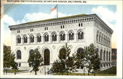 Maryland Institute, School of Art and Design Postcard