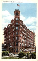 Rennert Hotel Baltimore, MD Postcard Postcard