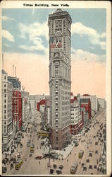 Times Building Postcard