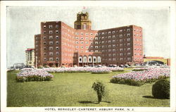 Hotel Berkeley-Carteret Asbury Park, NJ Postcard Postcard