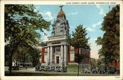 Lake County Court House Postcard