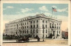 New Municipal Building Hartford, CT Postcard Postcard