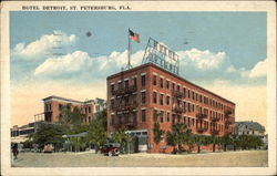 Hotel Detroit St. Petersburg, FL Postcard Postcard