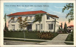 Home of Colleen Moore, Near Beverly Hills Los Angeles, CA Postcard Postcard