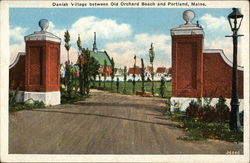 Danish Village near Old Orchard Beach Postcard