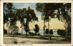 View at Port Allen Park Postcard