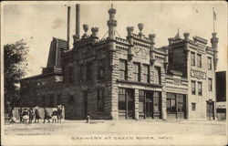 Brewery Green River, WY Postcard Postcard