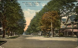 Fifth Avenue, looking West from Fourth Street Postcard