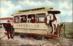 Cherrelyn Horse Car Postcard