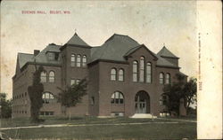 Science Hall Beloit, WI Postcard Postcard