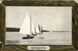 Homeward Bound Lake Geneva, WI Postcard Postcard