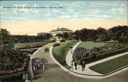 Entrance, U. of N. College of Agriculture Lincoln, NE Postcard Postcard