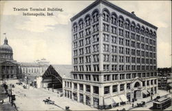 Traction Terminal Building Postcard