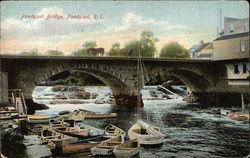 Pawtuxet Bridge Rhode Island Postcard Postcard