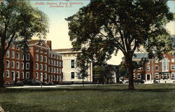 Middle Campus, Brown University Postcard