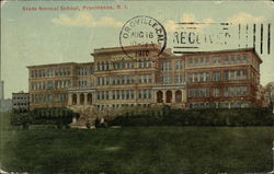 State Normal School Providence, RI Postcard Postcard