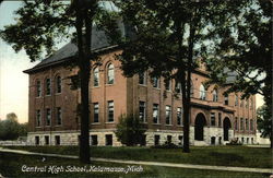 Central High School Postcard