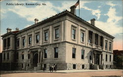 Public Library Kansas City, MO Postcard Postcard