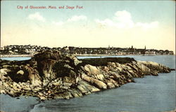 City and Stage Fort Postcard