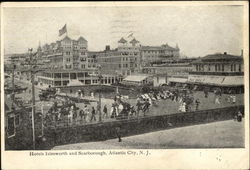 Hotels Islesworth and Scarborough Atlantic City, NJ Postcard Postcard