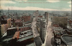 City View from Candler Building Atlanta, GA Postcard Postcard