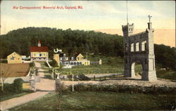 War Correspondents' Memorial Arch Gapland, MD Postcard Postcard