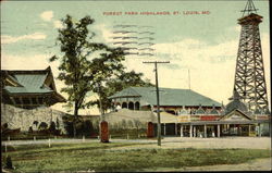 Forest Park Highlands St. Louis, MO Postcard Postcard