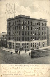 American National Bank Building Everett, WA Postcard Postcard