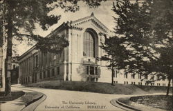 The University Library at the University of California Postcard