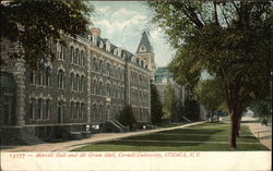 Cornell University - Merrill Hall and McGraw Hall Ithaca, NY Postcard Postcard