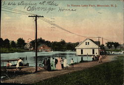 Verona Lake Park Montclair, NJ Postcard Postcard