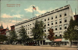 Metropolitan Hotel Washington, DC Washington DC Postcard Postcard