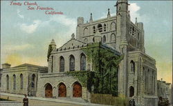 Trinity Church San Francisco, CA Postcard Postcard