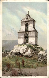 Pala Mission Tower San Diego, CA Postcard Postcard