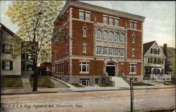 Y.M.C.A. Bldg., Highland Ave Postcard