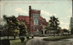 University of Pennsylvania - General Library Building Philadelphia, PA Postcard Postcard