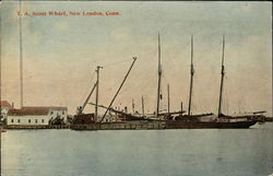 T. A. Scott Wharf Postcard