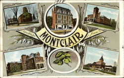 Greetings from Montclair New Jersey Postcard Postcard