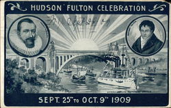 Hudson Fulton Celebrations, Sept. 25th to Oct. 9th 1909 1909 Hudson-Fulton Celebration Postcard Postcard