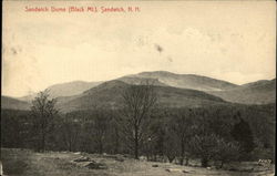 Sandwich Dome (Black Mt) New Hampshire Postcard Postcard