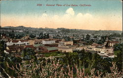 General View Los Gatos, CA Postcard Postcard