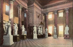 National Statuary Hall, Capitol Postcard