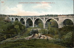 Connecticut Avenue Bridge Postcard